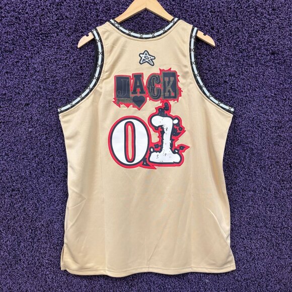 Astroworld Jack 01 Wish You Were Here Basketball Jersey XL - Picture 3 of 4